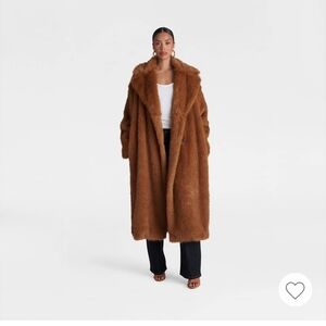 NWT Kbb By Kahlana Faux Fur Coat